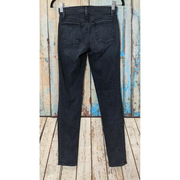 J Brand Womens Size 23 Blue Dark Wash Low Rise Super Skinny Legging Jeans - Picture 3 of 8